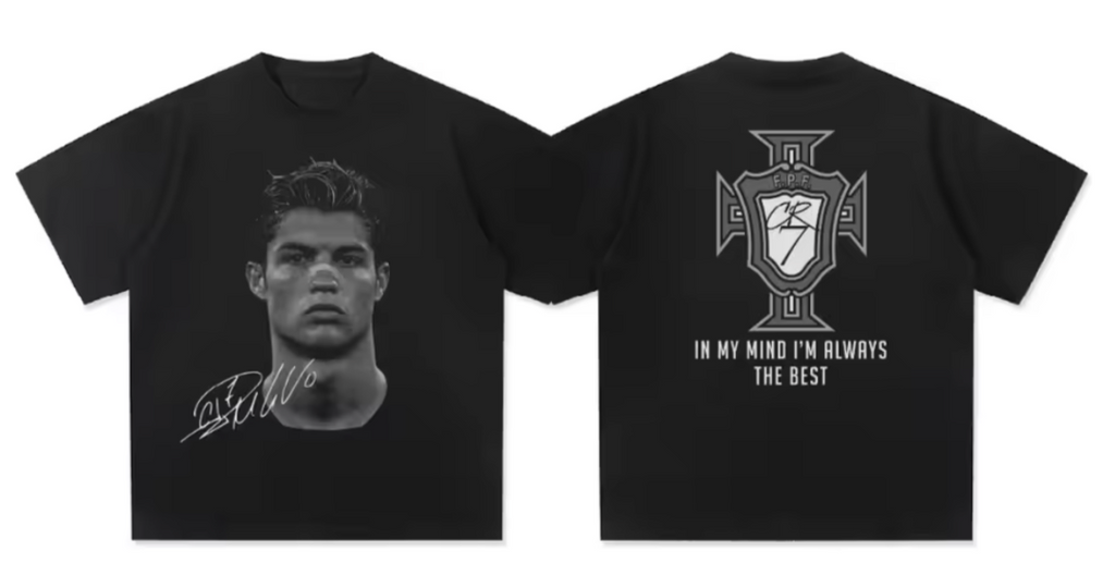 CAMISETA CR7 'OLD SCHOOL'
