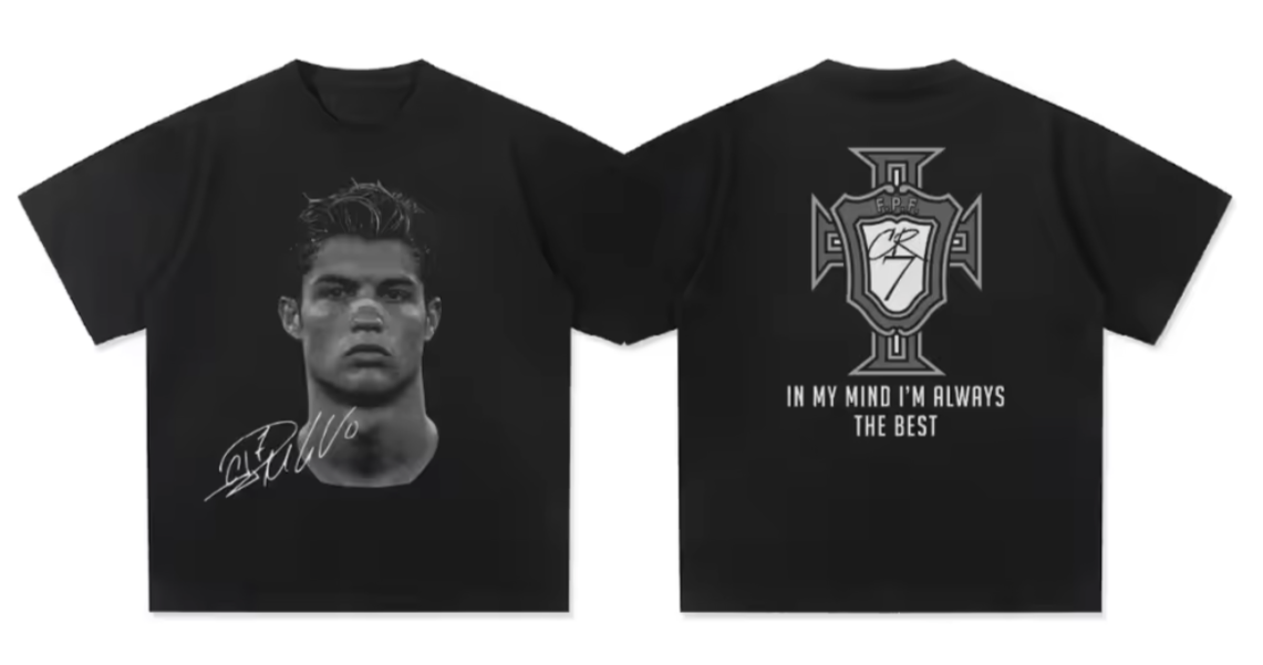 CAMISETA CR7 'OLD SCHOOL'