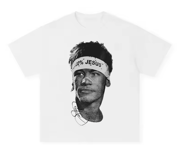 CAMISETA NEYMAR '100% JESUS'